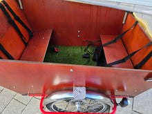 Afbeelding in Gallery-weergave laden, Bakfiets nl E-CargTrike Classic Wide - Shimano Steps midden motor -Met Huif
